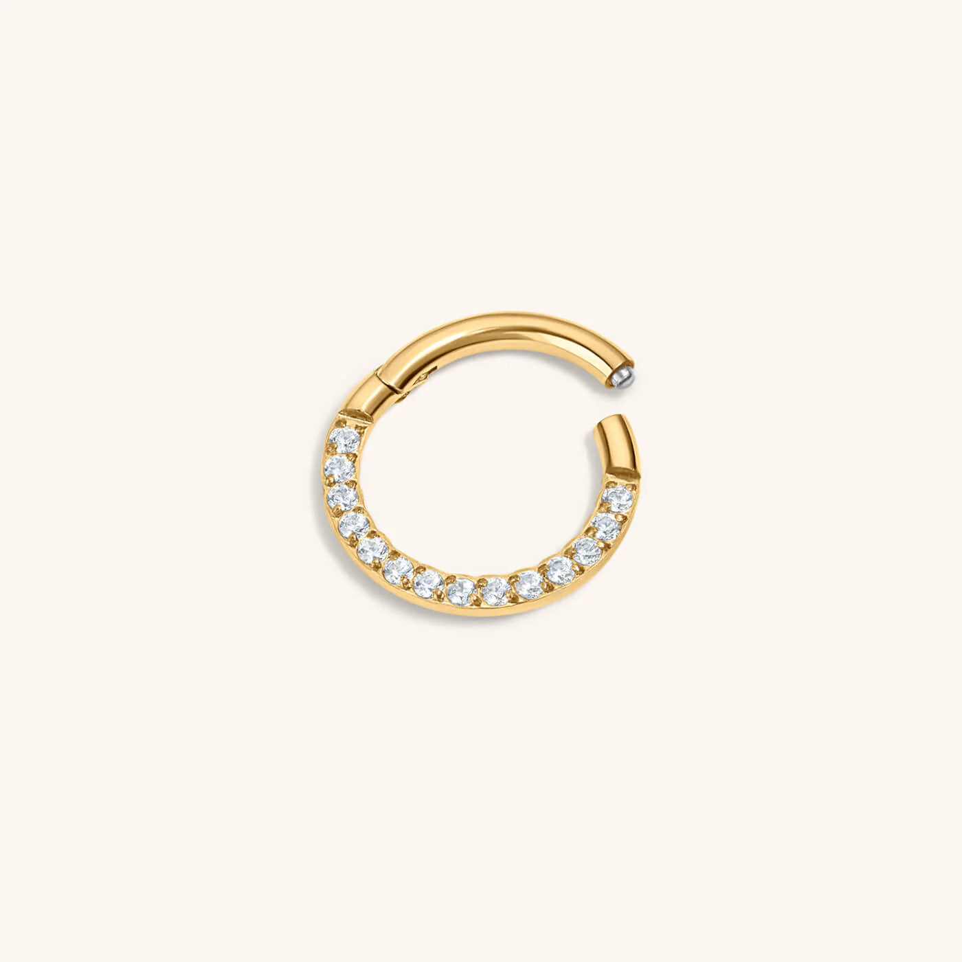 Cosmic Cartilage Hoop in 14k Gold - Image 5