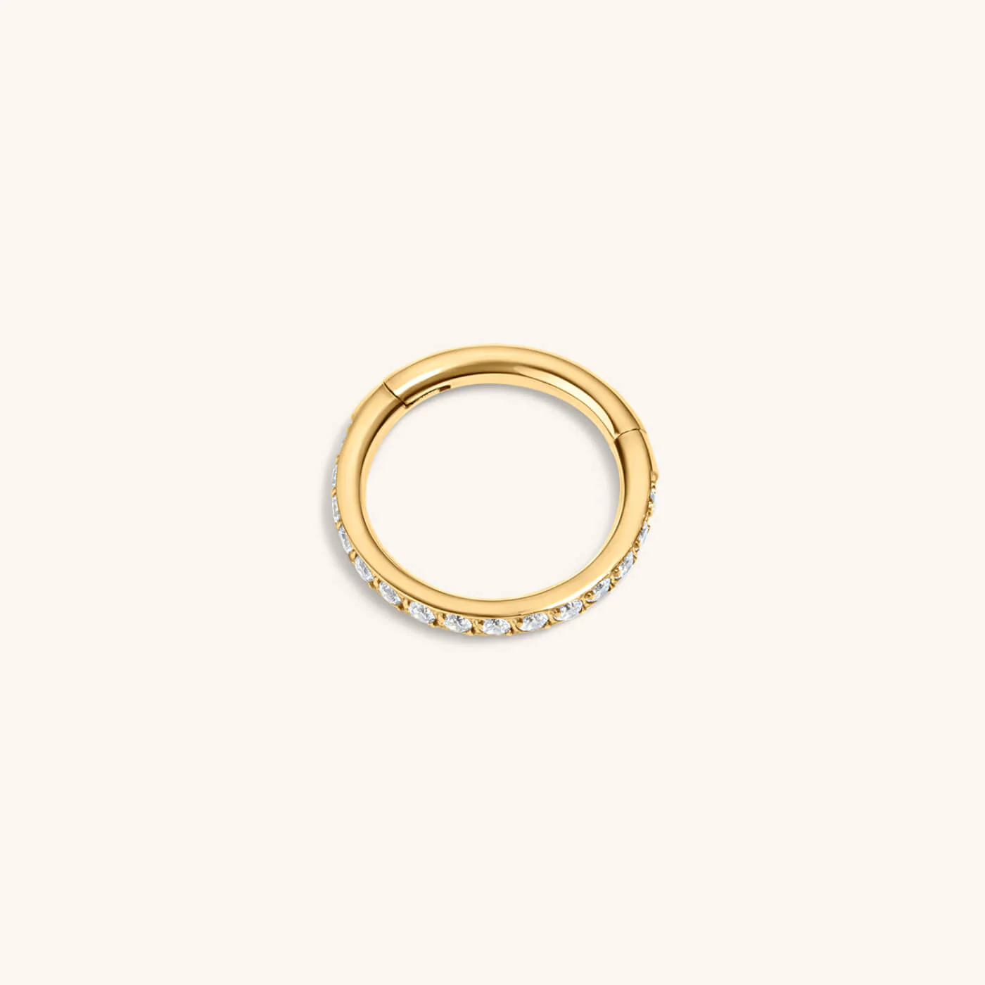 Eternity Cartilage Hoop in 14k Gold - Image 4